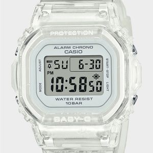 Casio G-SHOCK Baby-G BGD565 Transparent Clear Digital Watch
